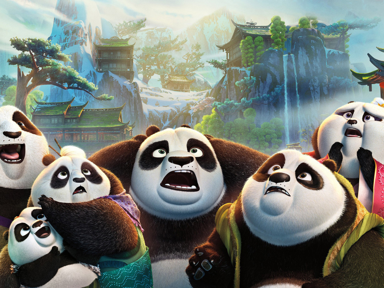 Обои Kung Fu Panda 3 1280x960