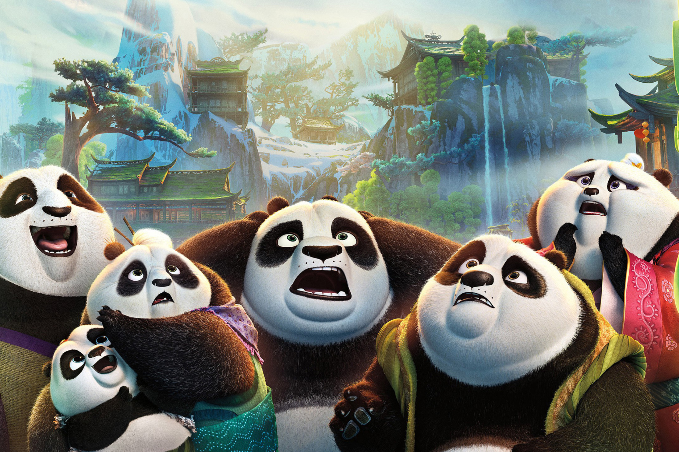 Kung Fu Panda 3 wallpaper 2880x1920