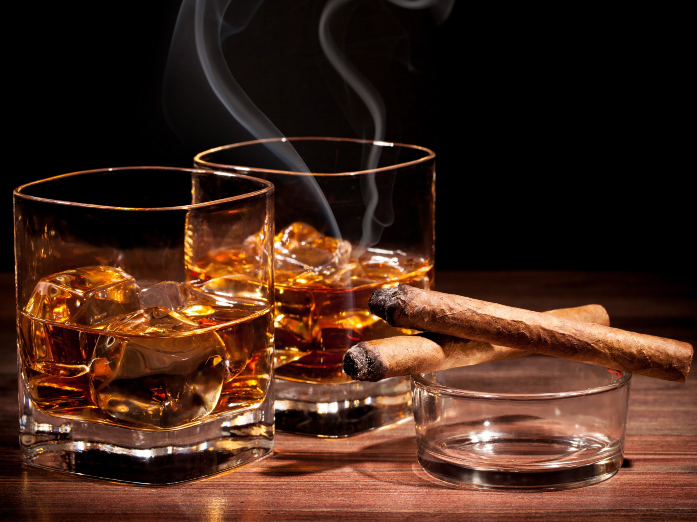 Whisky & Cigar wallpaper 1400x1050