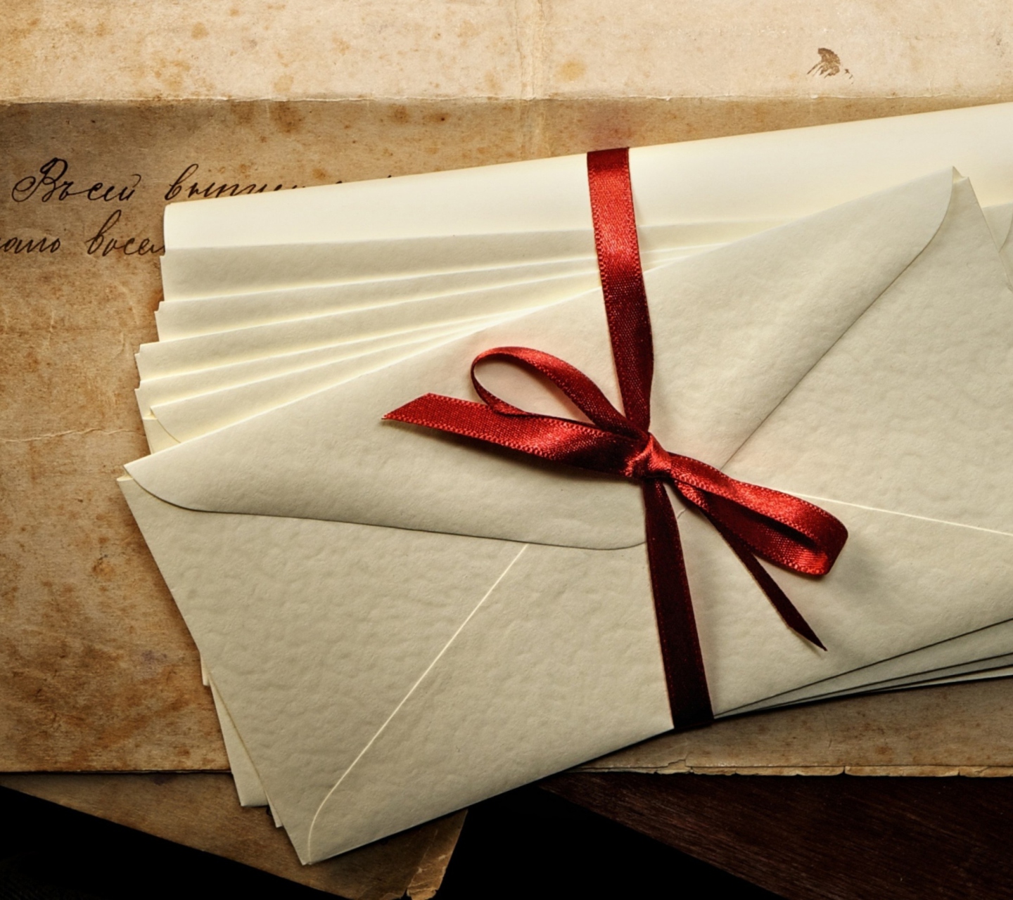 Das Vintage Envelopes Wallpaper 1440x1280