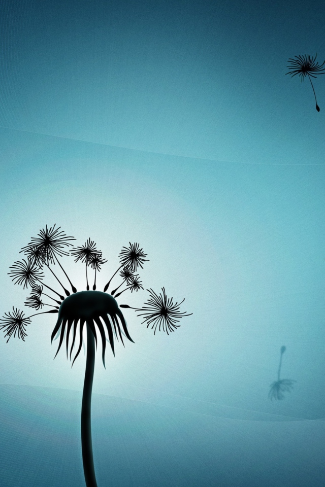 Screenshot №1 pro téma Dandelion Flowers 640x960