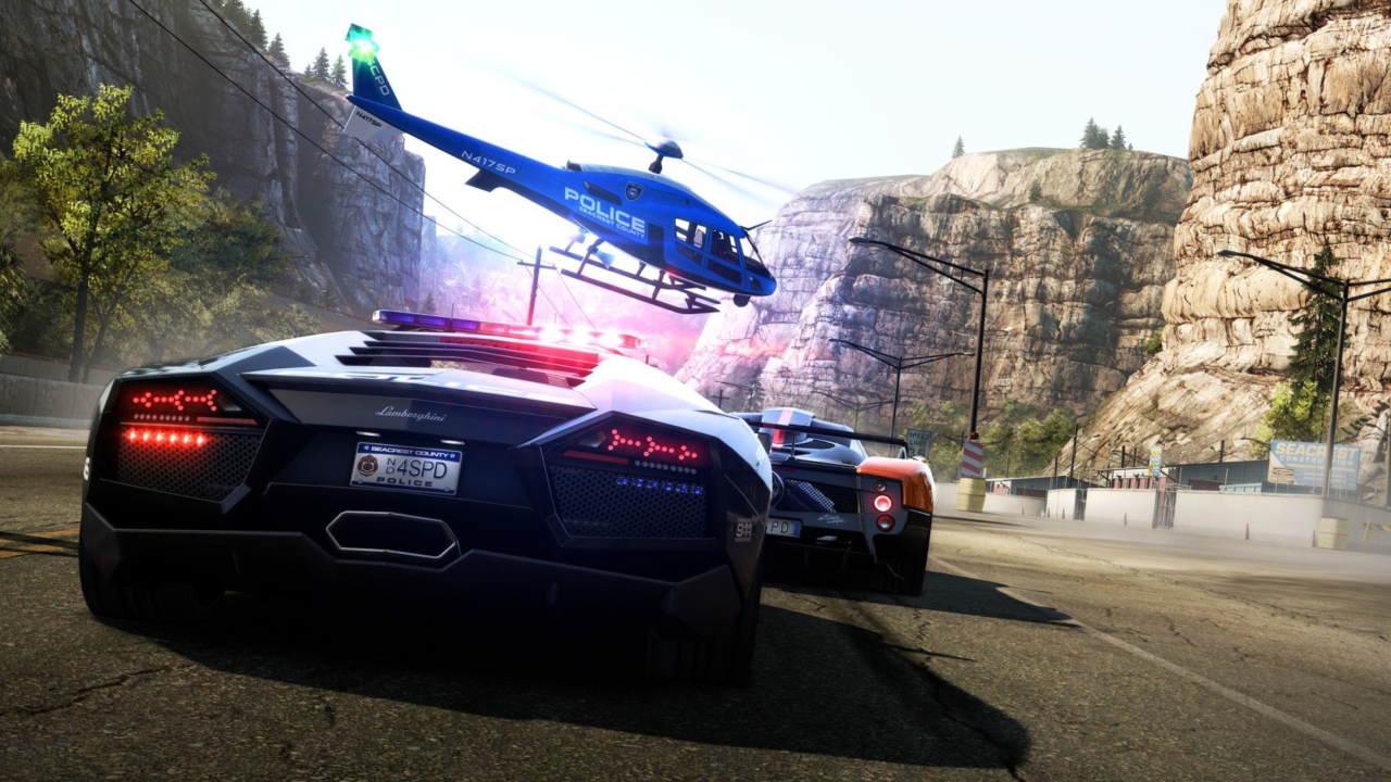 Das Need for Speed: Hot Pursuit Wallpaper 1280x720
