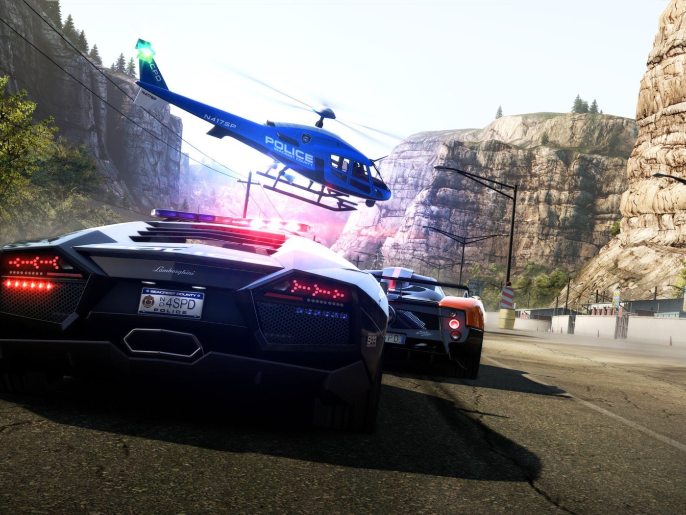 Fondo de pantalla Need for Speed: Hot Pursuit 1400x1050
