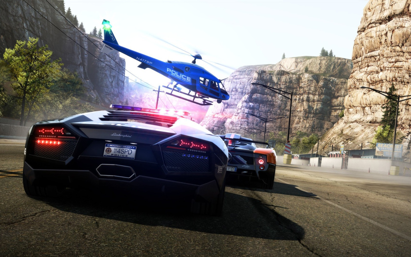 Screenshot №1 pro téma Need for Speed: Hot Pursuit 1440x900