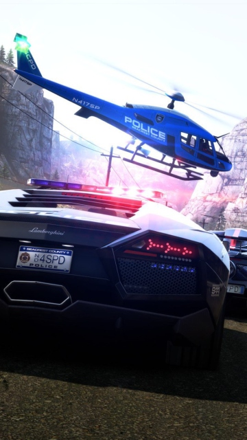 Fondo de pantalla Need for Speed: Hot Pursuit 360x640