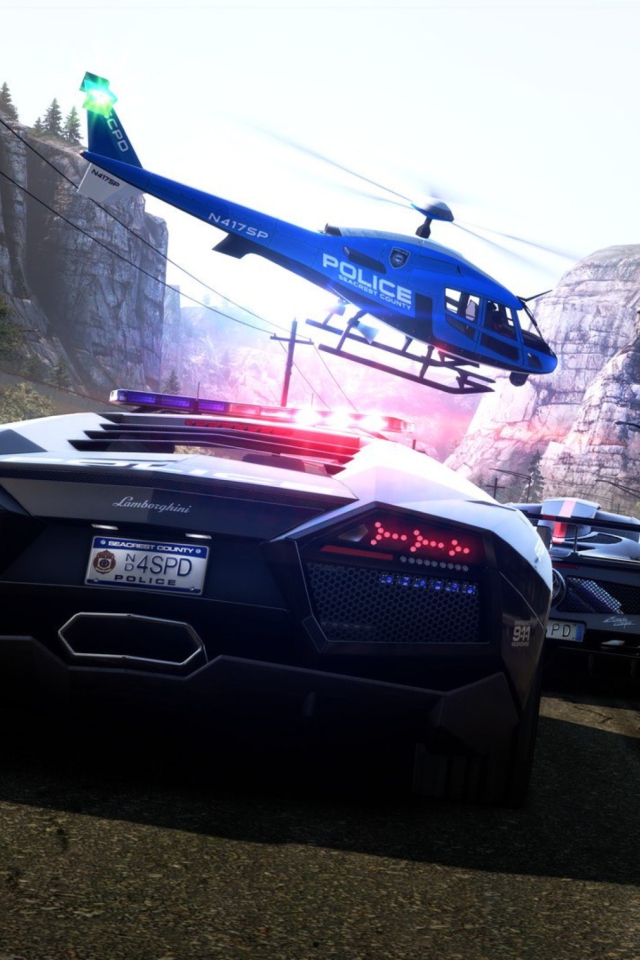Das Need for Speed: Hot Pursuit Wallpaper 640x960