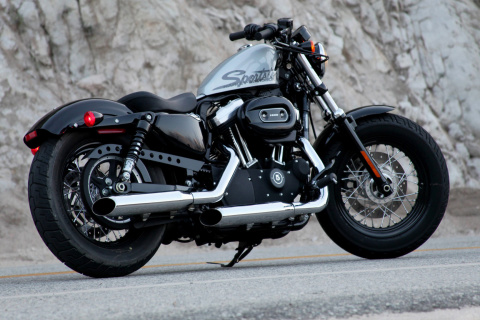 Harley Davidson Sportster 1200 wallpaper 480x320