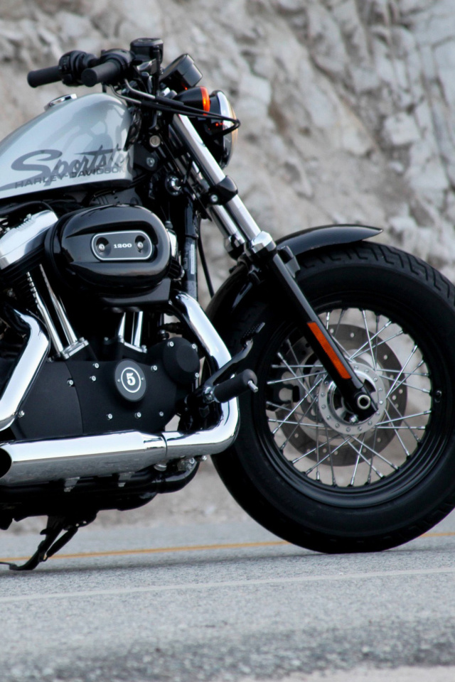 Harley Davidson Sportster 1200 wallpaper 640x960