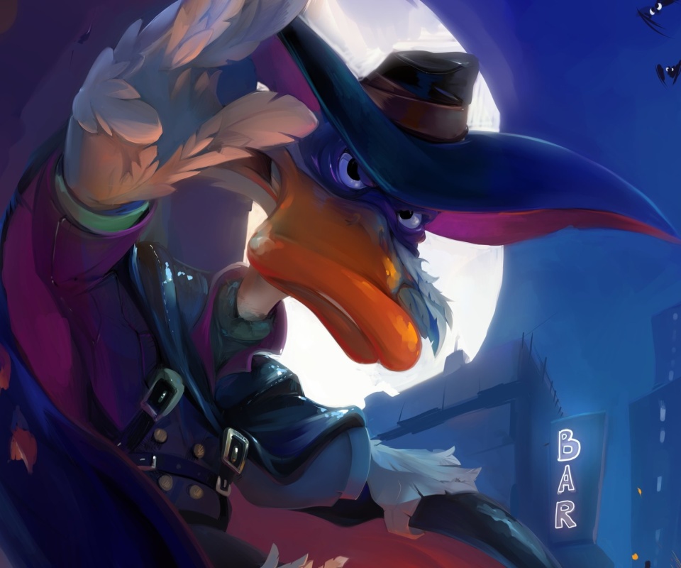 Das Darkwing Duck TV Series Wallpaper 960x800