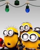 Despicable Me New Year wallpaper 128x160