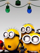 Screenshot №1 pro téma Despicable Me New Year 132x176
