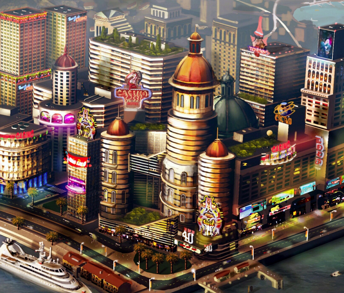 Das Sims City Wallpaper 1200x1024