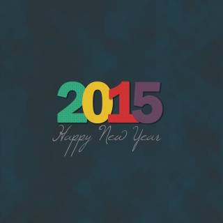 Happy New Year 2015 - Obrázkek zdarma pro iPad Air