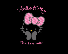 Black Hello Kitty screenshot #1 220x176