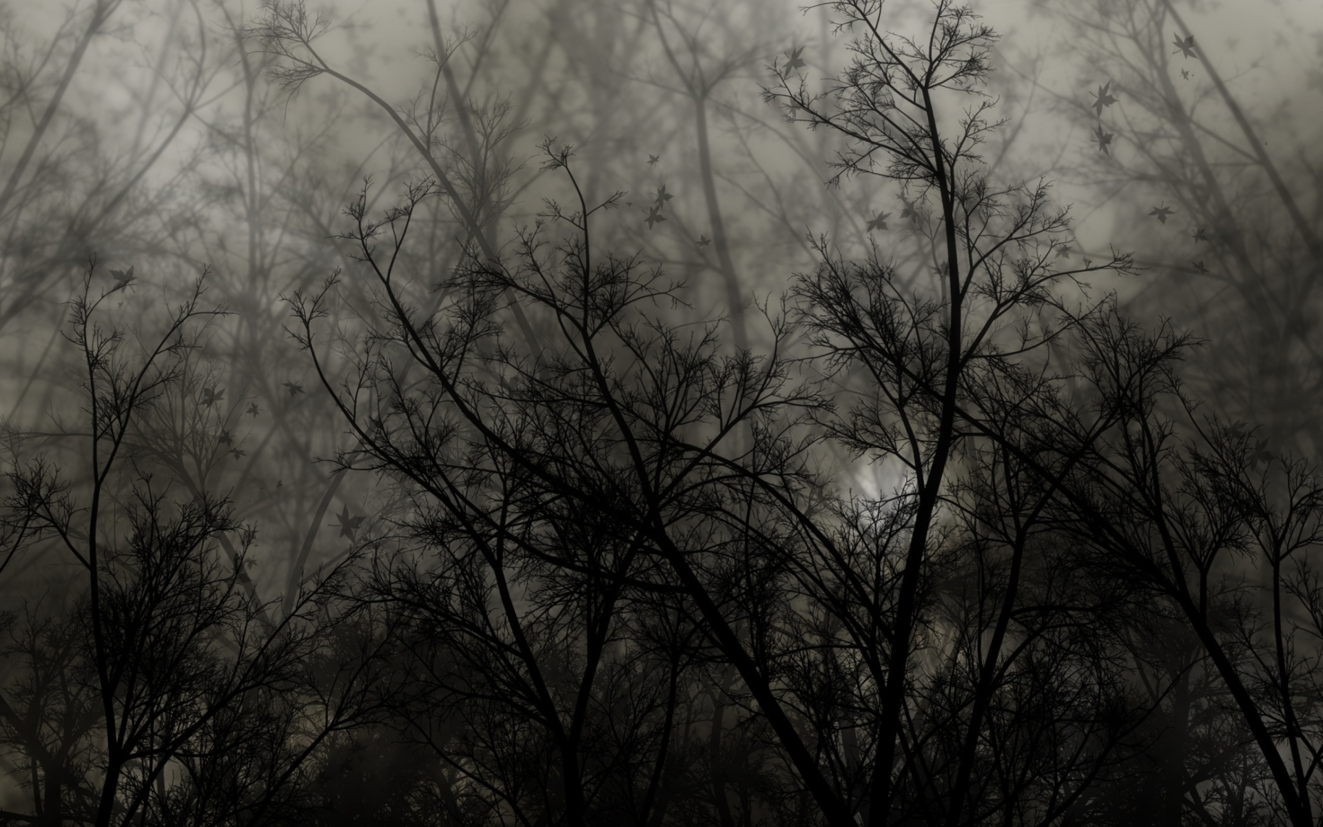Screenshot №1 pro téma Dark Forest 1920x1200