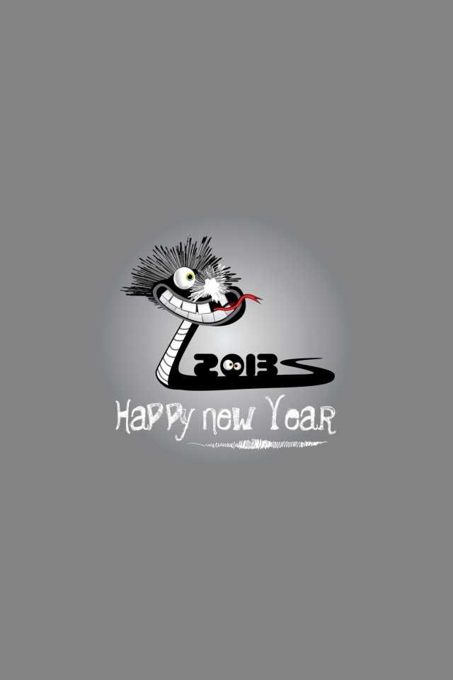 Screenshot №1 pro téma Happy 2013 Snake Year 640x960