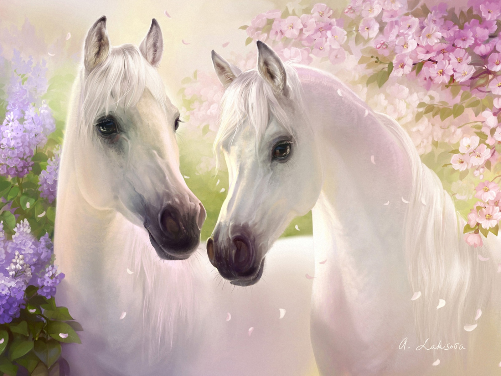 White Horse Painting screenshot #1 1600x1200