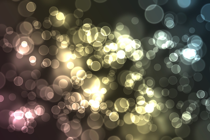 Abstract Light Bubbles wallpaper