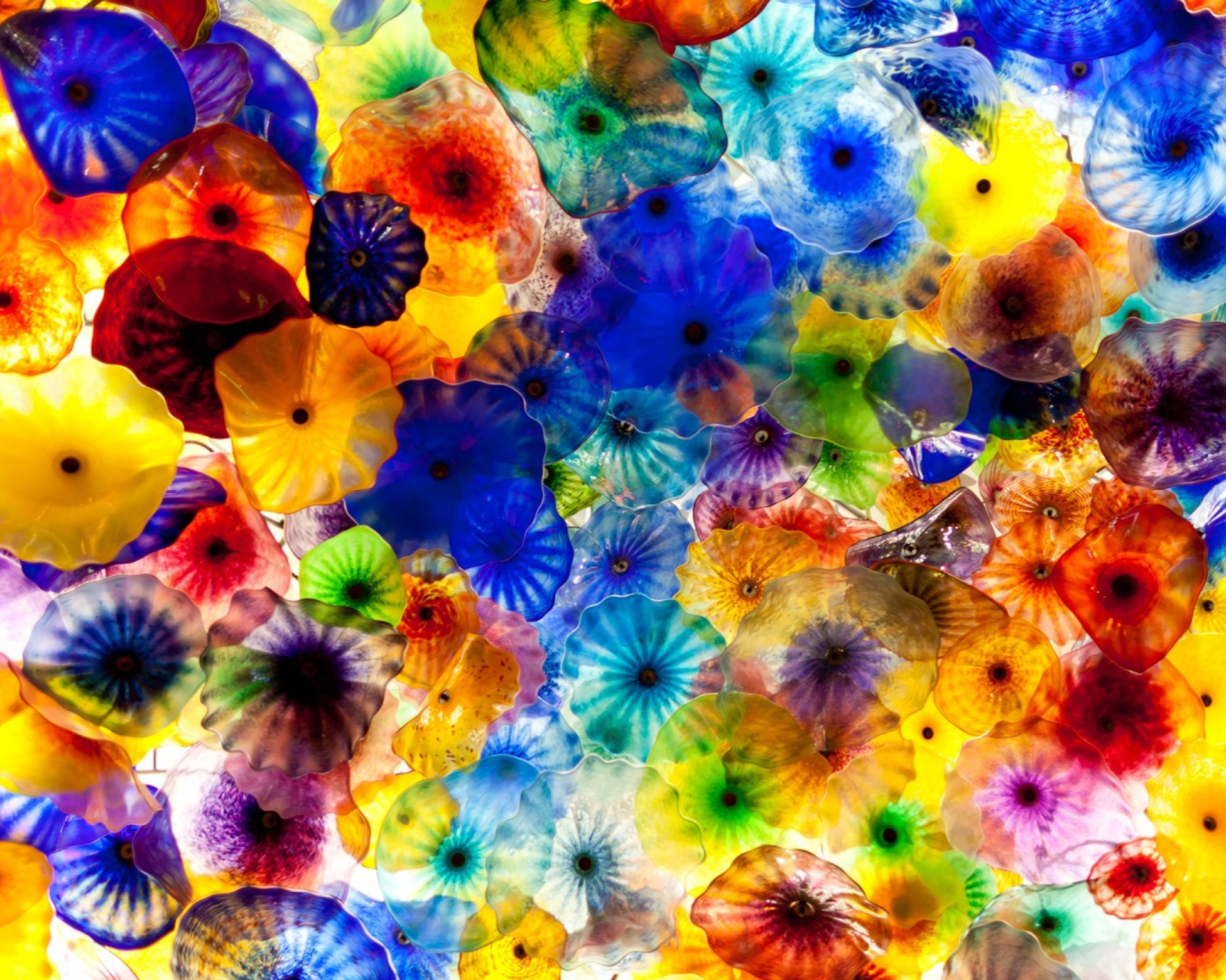 Colored Glass wallpaper 1280x1024