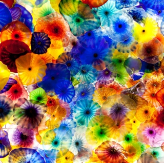 Colored Glass - Obrázkek zdarma pro 128x128