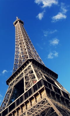Das Eiffel Tower Wallpaper 240x400