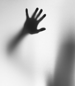 Hand Silhouette - Obrázkek zdarma pro 640x1136