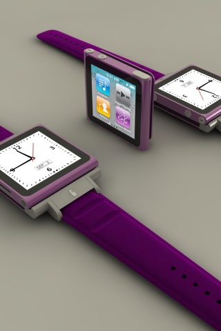 Fondo de pantalla Apple Watches and iPod Nano 320x480
