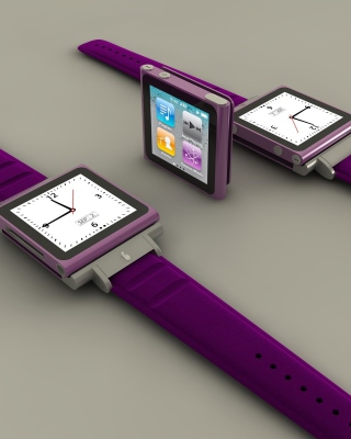 Apple Watches and iPod Nano - Obrázkek zdarma pro Nokia C2-03