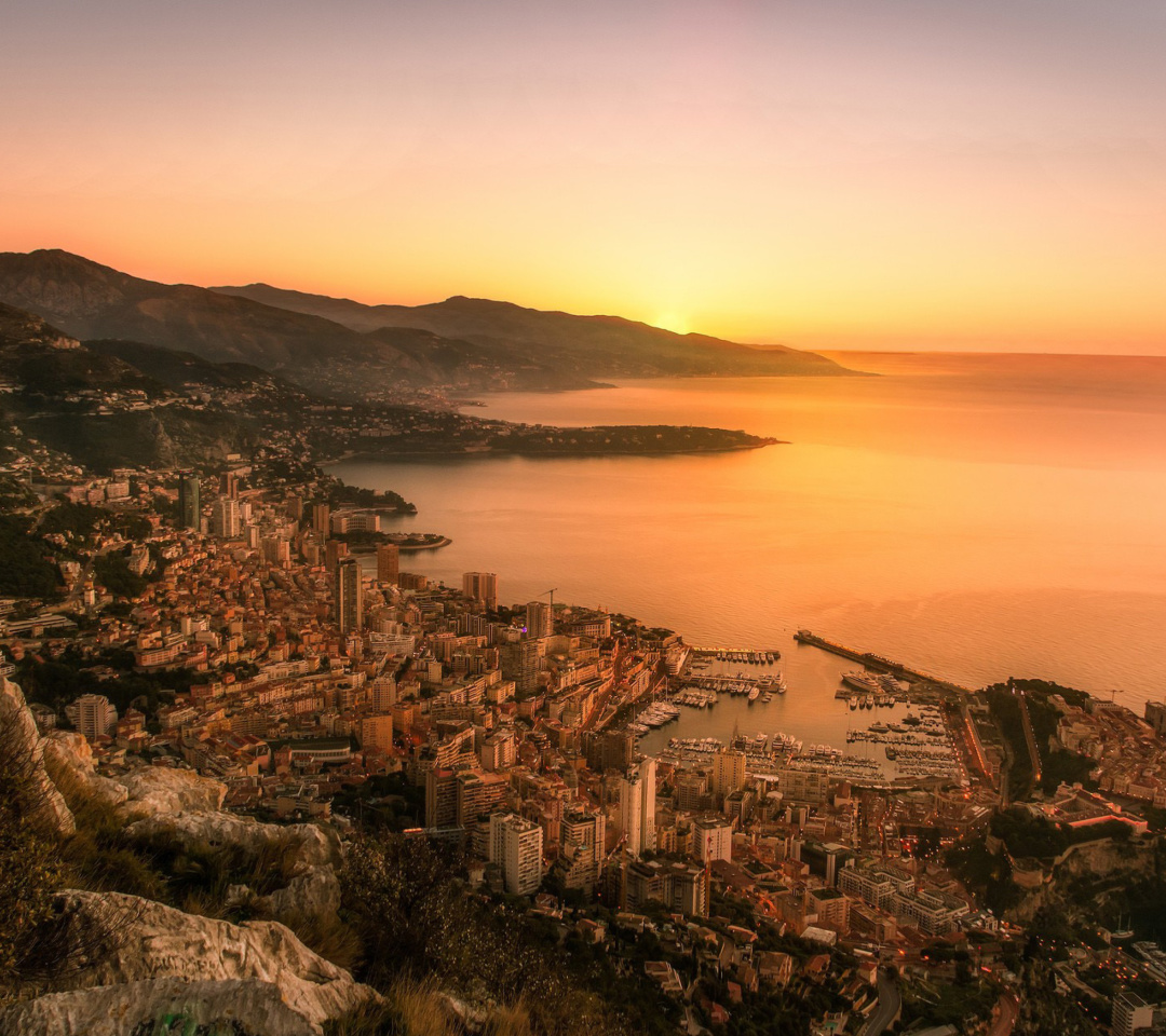 Обои Monaco Panoramic Photo 1080x960