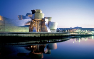 Guggenheim Museum Bilbao Spain Wallpaper for Android, iPhone and iPad