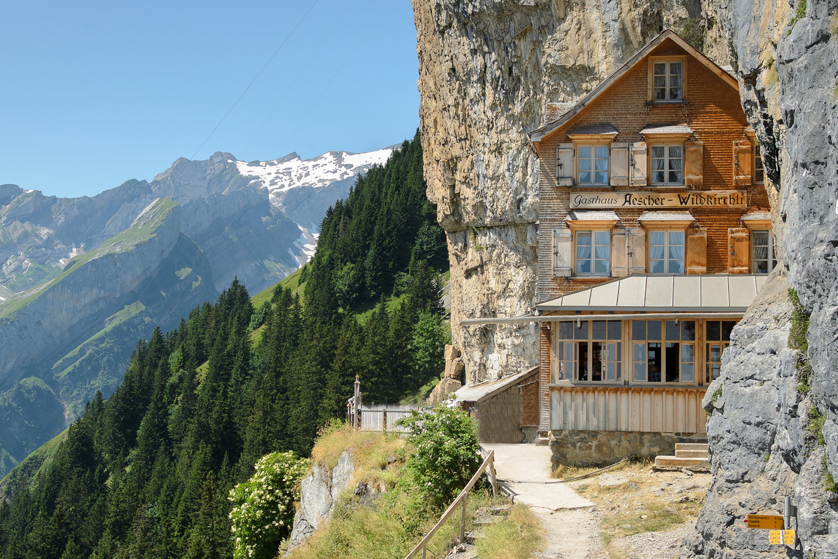 Das Gasthaus in Schweiz Wallpaper 2880x1920