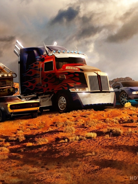 Fondo de pantalla Transformers 480x640