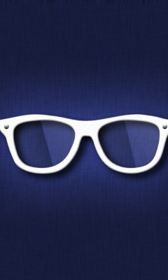 Screenshot №1 pro téma Hipster Glasses Illustration 240x400