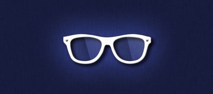 Screenshot №1 pro téma Hipster Glasses Illustration 720x320