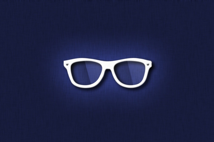 Hipster Glasses Illustration wallpaper