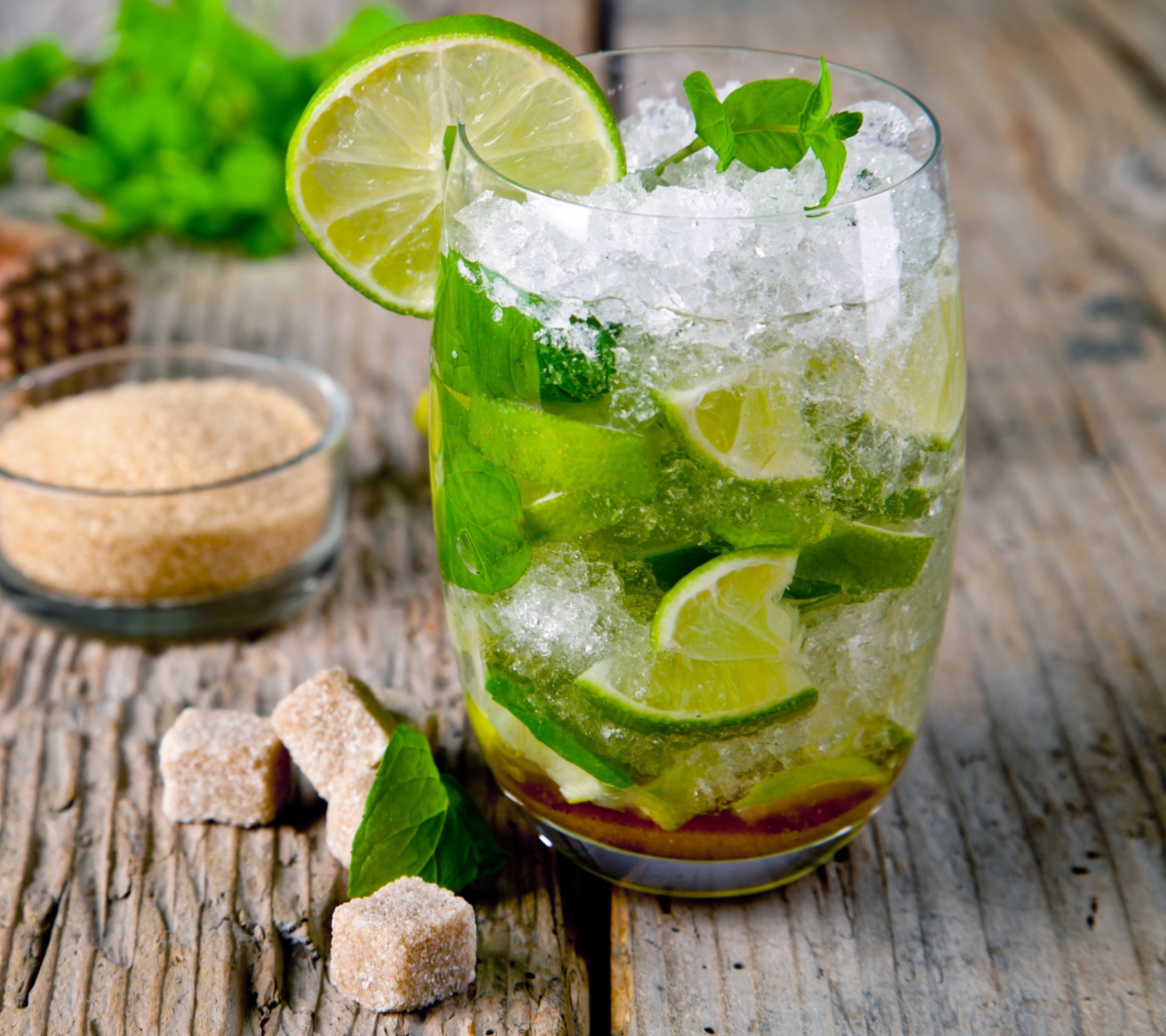 Sfondi Mojito Caribbean Cocktail 1440x1280