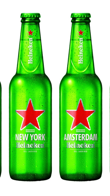 Обои Heineken Cities 360x640