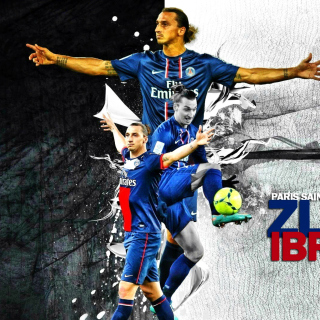 Kostenloses Zlatan Ibrahimovic Wallpaper für 208x208