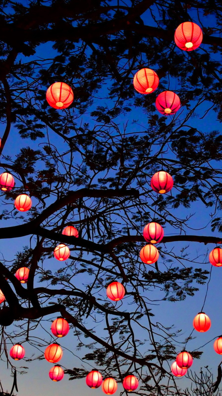 Screenshot №1 pro téma Chinese New Year Lanterns 750x1334