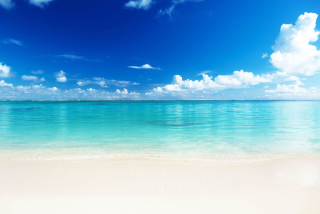 Turquoise Water Beach Picture for Android, iPhone and iPad