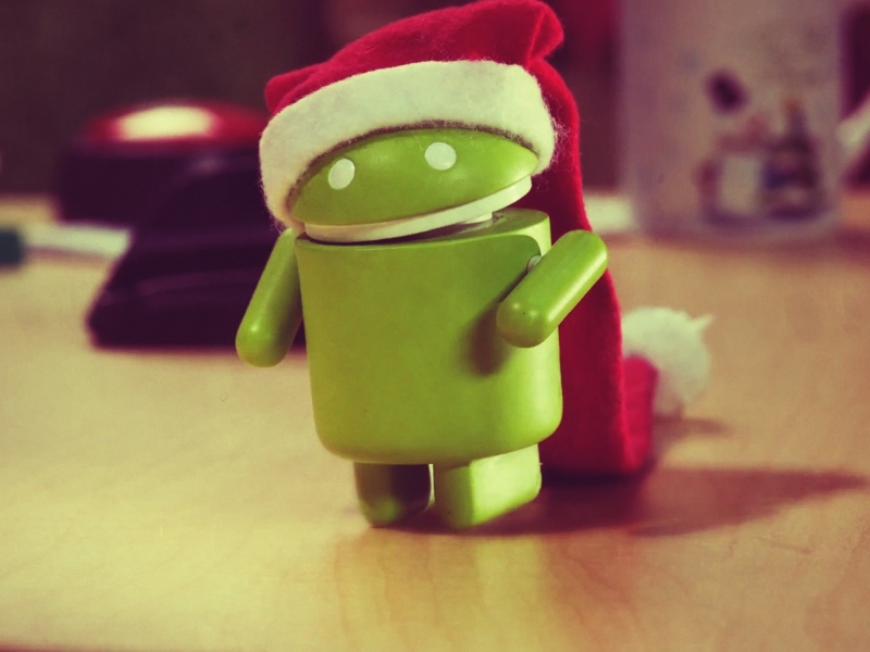 Screenshot №1 pro téma Android Christmas 800x600