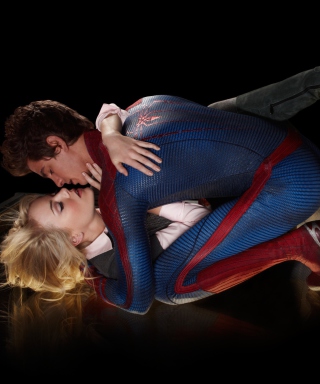 Amazing Spider Man Love Kiss - Obrázkek zdarma pro iPhone 5S