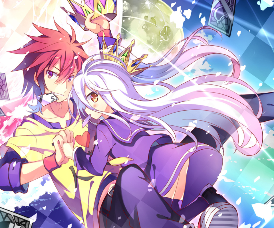 Screenshot №1 pro téma Sora and shiro - No Game No Life 960x800