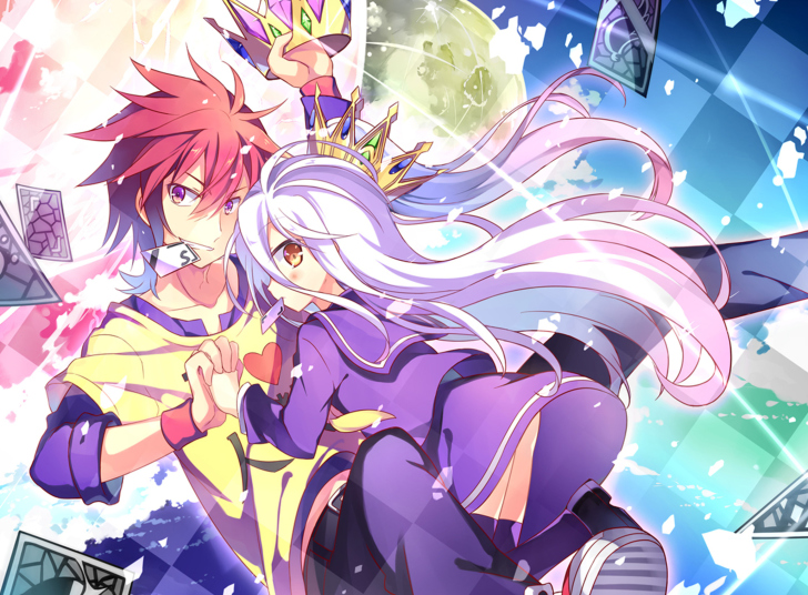 Screenshot №1 pro téma Sora and shiro - No Game No Life