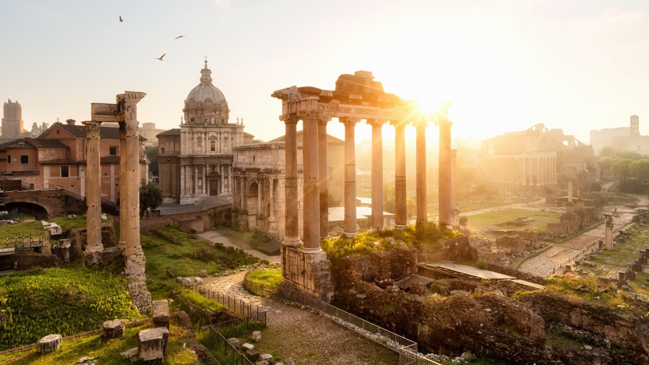 Screenshot №1 pro téma Roman Forum in Rome Italy 1280x720