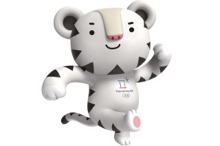 2018 Winter Olympics Pyeongchang Mascot Wallpaper for Android, iPhone and iPad