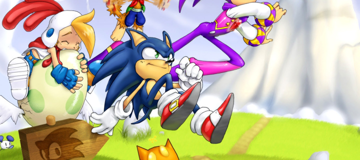 Screenshot №1 pro téma Sonic the Hedgehog 720x320