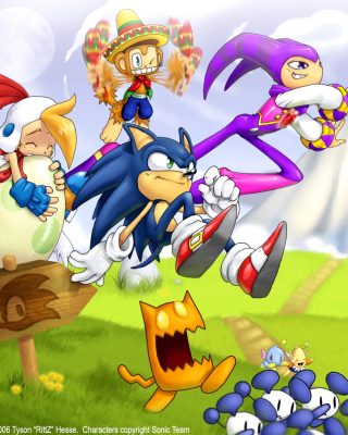 Sonic the Hedgehog sfondi gratuiti per Nokia X3-02