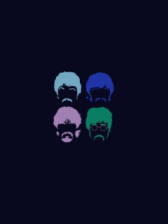 Das The Beatles Wallpaper 240x320