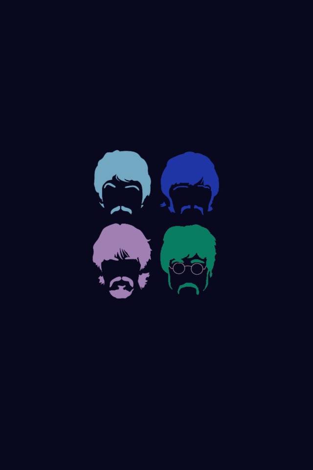 Das The Beatles Wallpaper 640x960